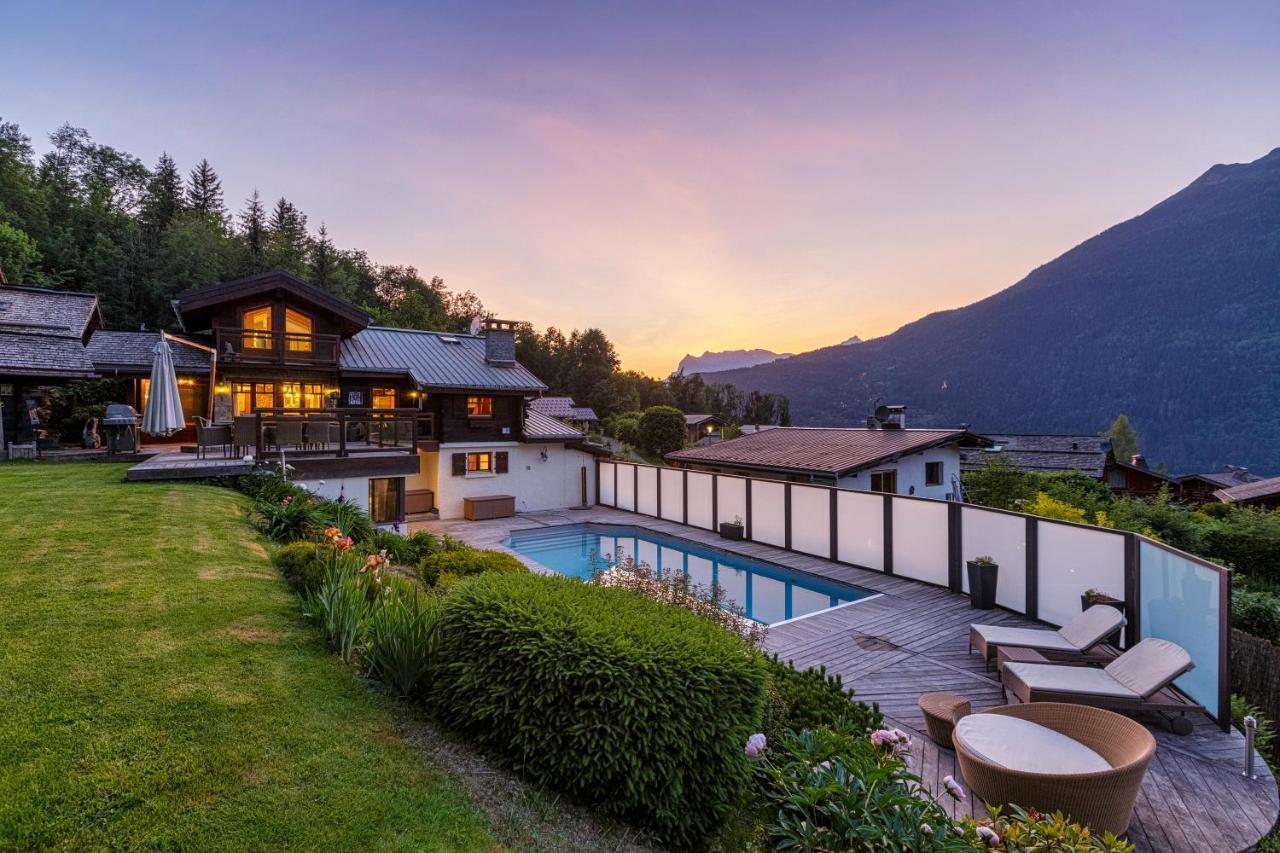 אוש Chalet Galadhrim Chamonix Mont Blanc Valley מראה חיצוני תמונה